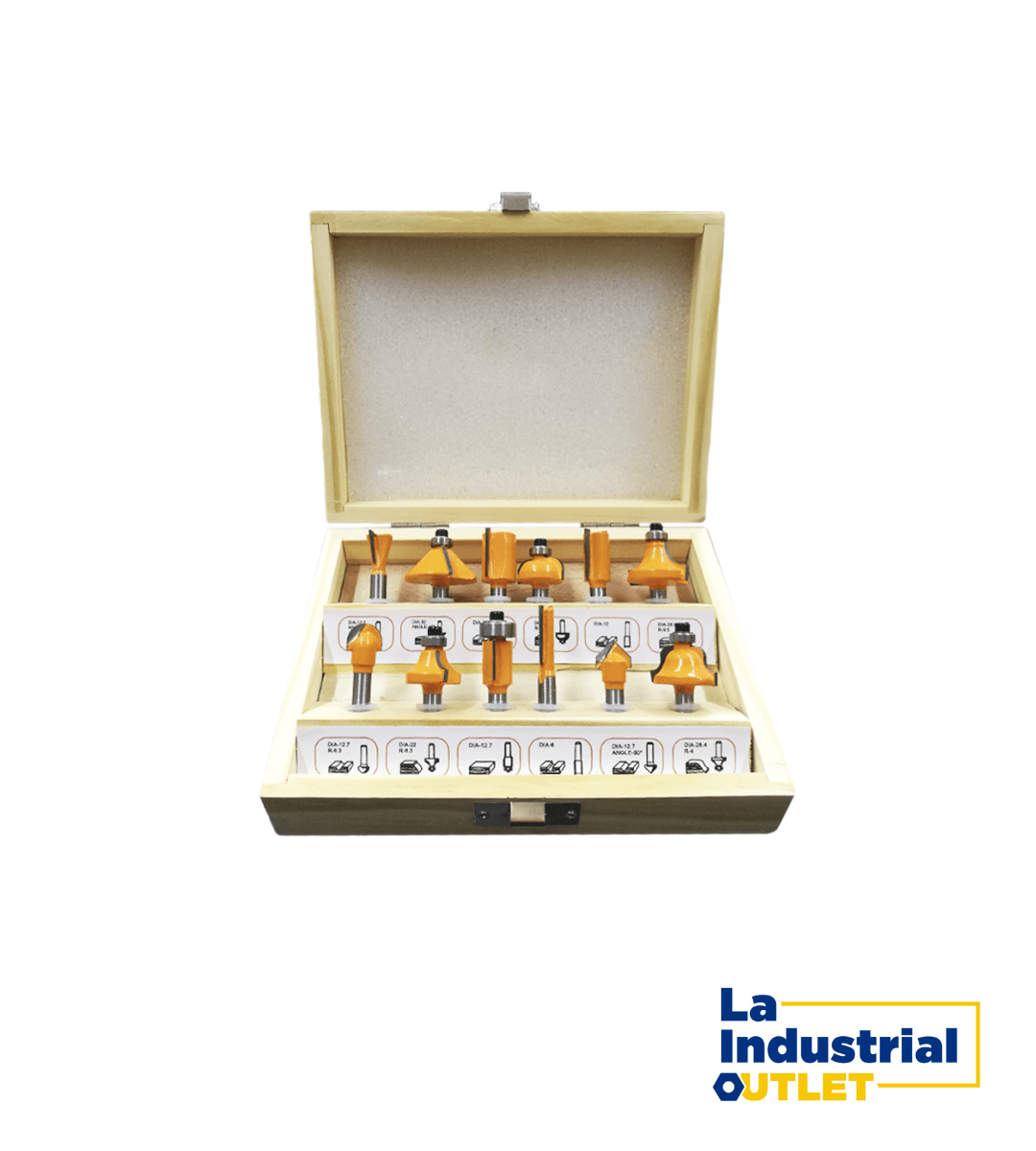 CUCHILLO TUPI 6.35MM 12PCS UYU