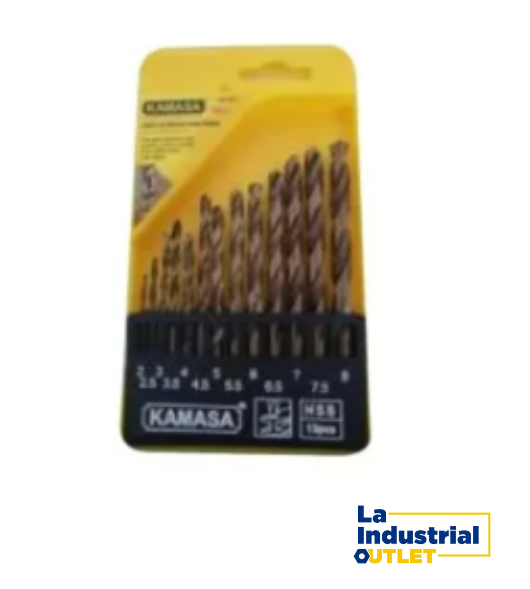 JUG BROCAS P FIERRO 13PCS (2-8MM)