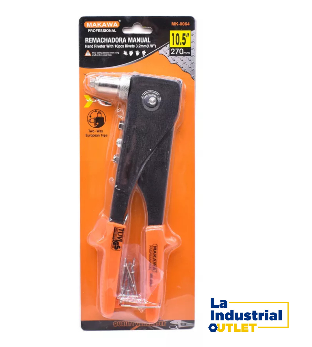 REMACHADORA MANUAL 10.5 MAKAWA