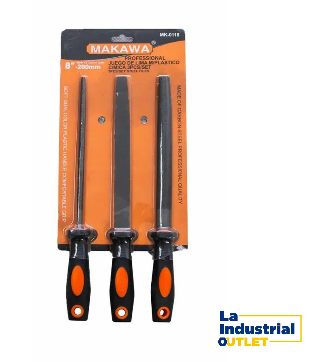 JGO DE LIMAS 8 M PLASTICO 3PCS MAKAWA