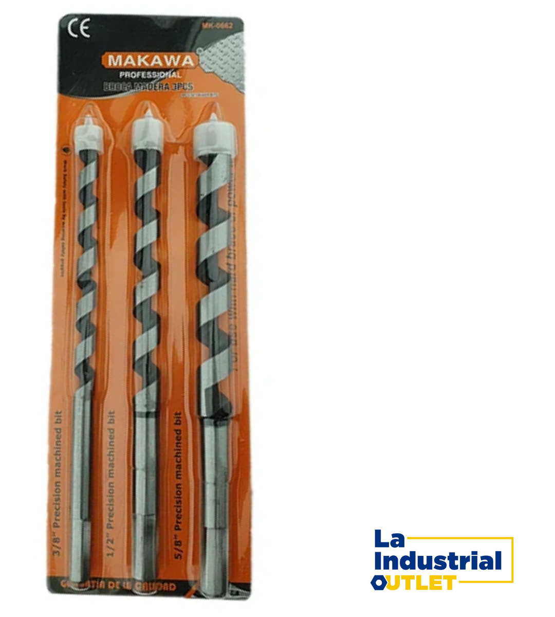 JGO BROCAS P MADERA X 3PCS MAKAWA