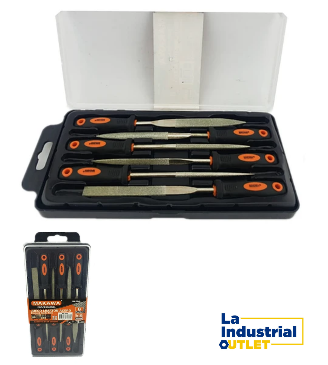 JGO LIMATON DE ACERO X6PCS MAKAWA