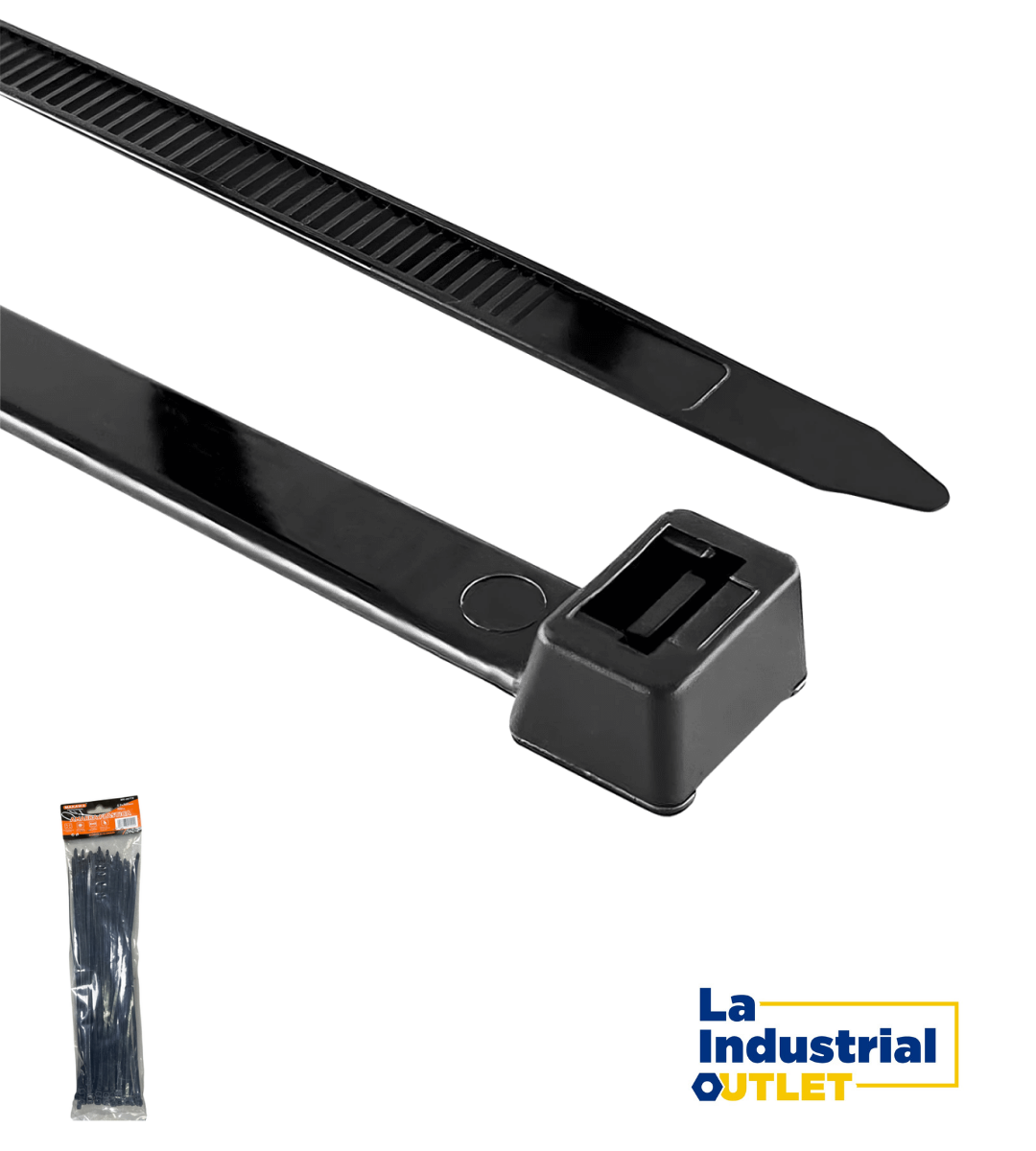 AMARRA PLASTICA 4.8X300MM NEGRO