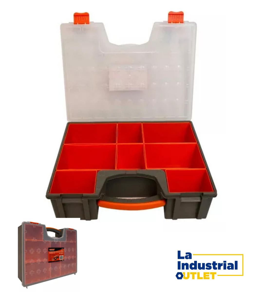 CAJA ORGANIZADORA 17´ PLASTICO MAKAWA
