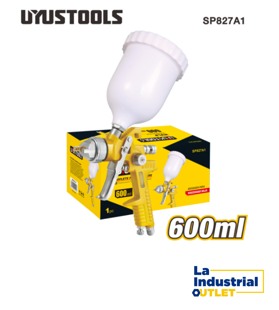 SOPLETE PINTAR DE AIRE No.827A1 UYU