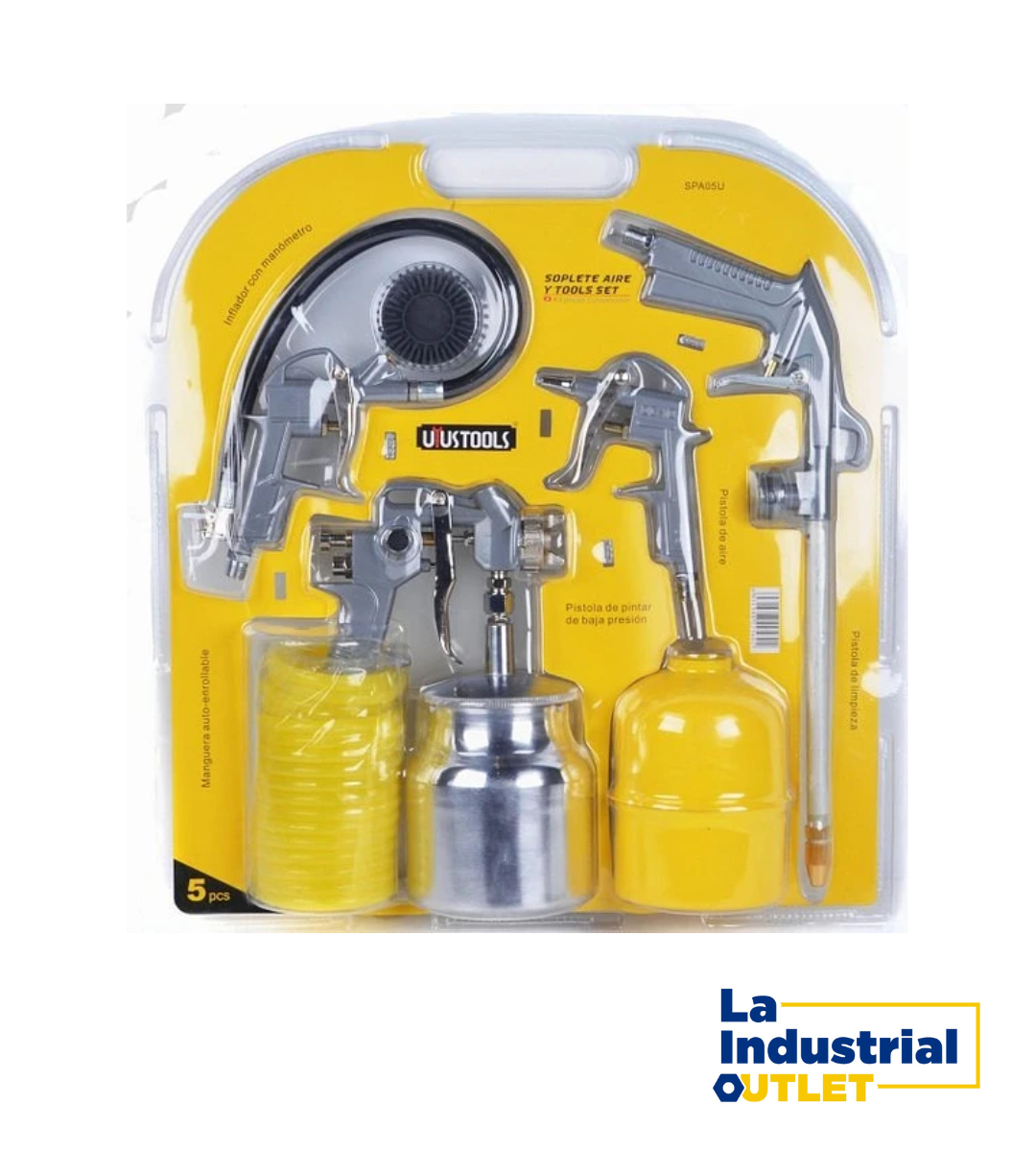 ACCESORIOS PARA COMPRESOR 5PCS