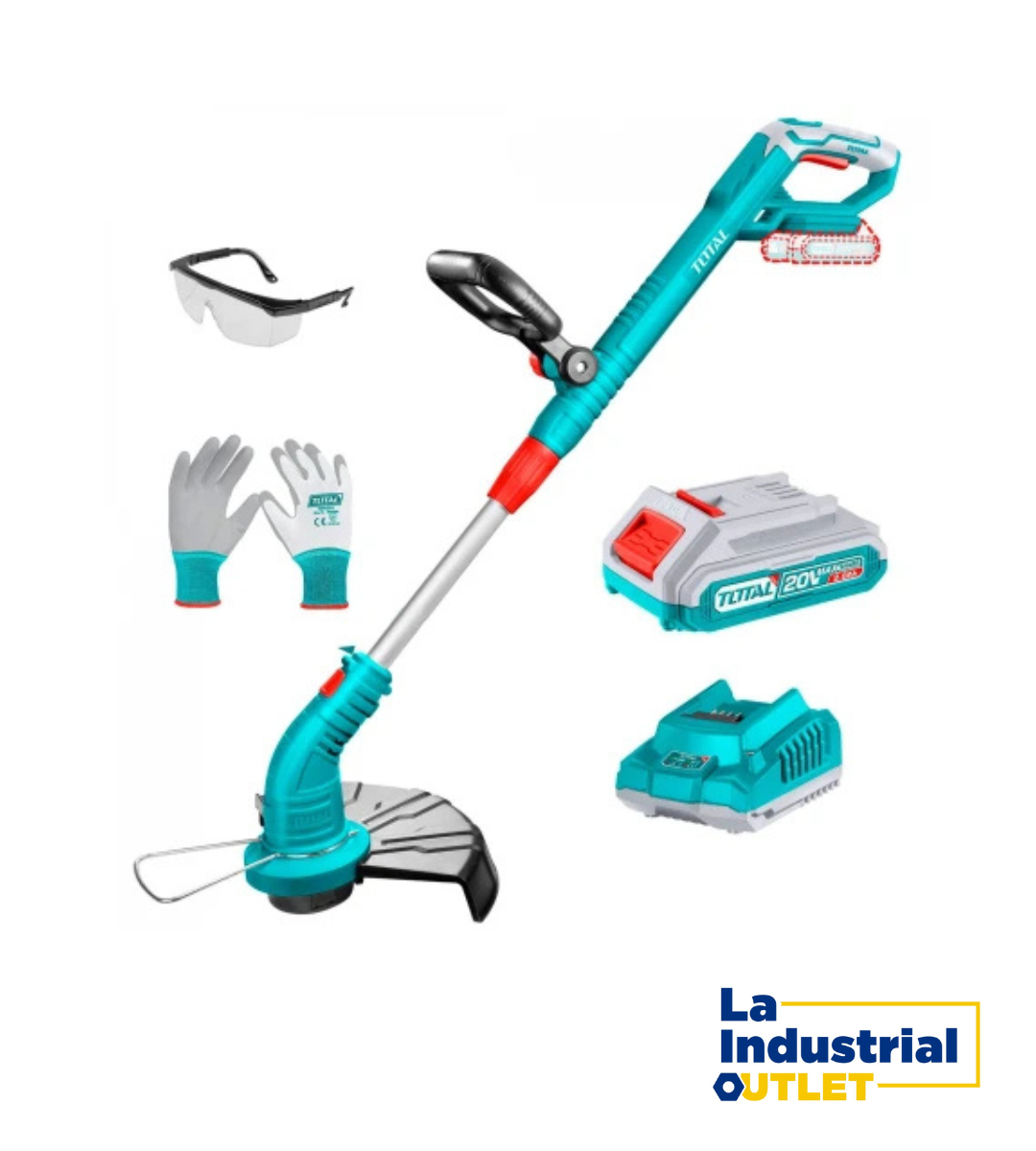 ORILLADORA INALAMBRICO LITIO 20V C/ BAT Y CARG