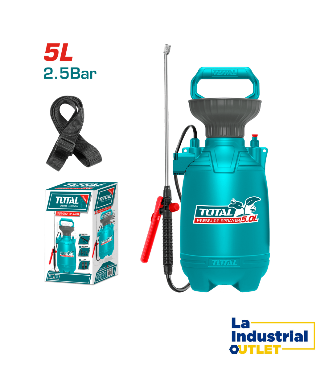 FUMIGADOR MANUAL 5LTS TOTAL