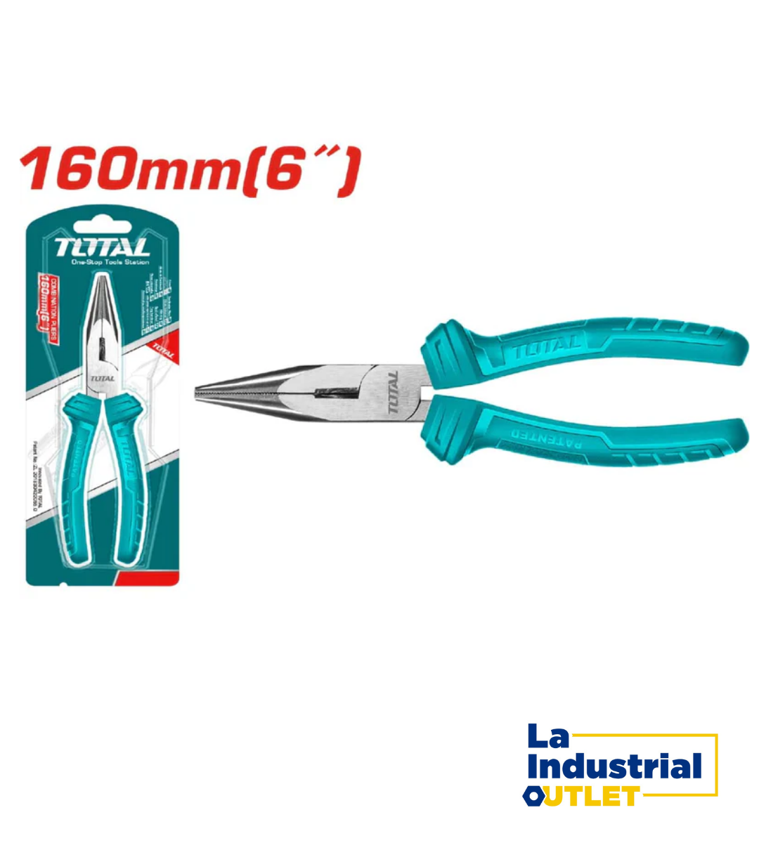 ALICATE PUNTA 6´ TOTAL