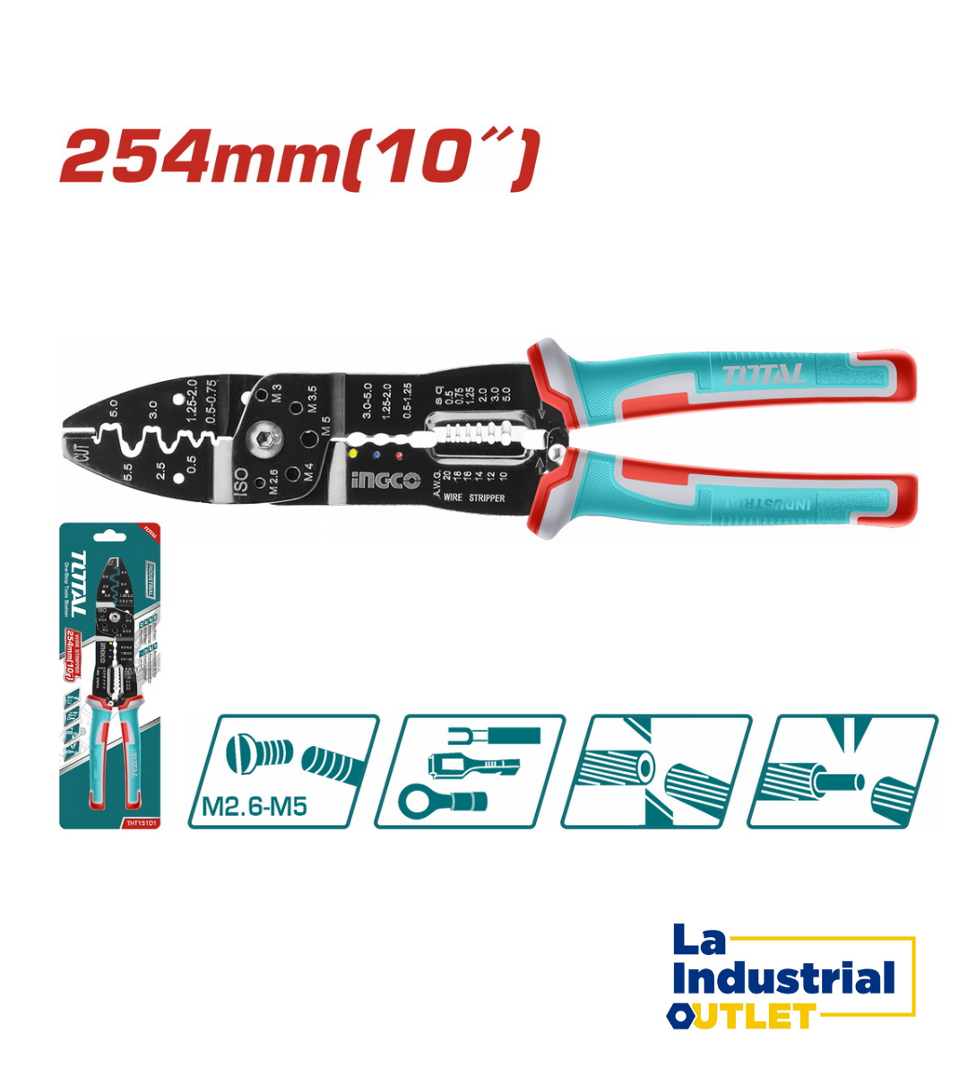 PELACABLE 10´ TOTAL