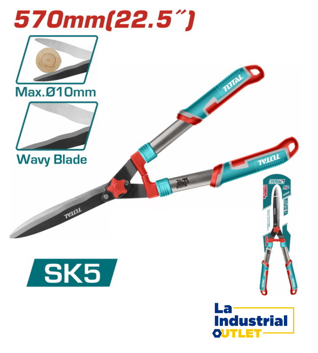 TIJERA CORTA PASTO 22´ 3 TOTAL