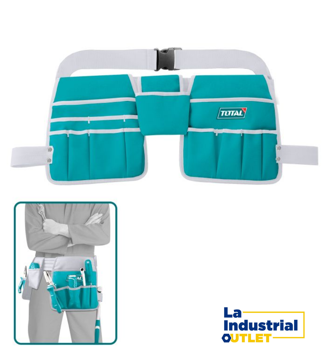 ESTUCHE PARA HERRAMIENTA DOBLE COLETO TOTAL