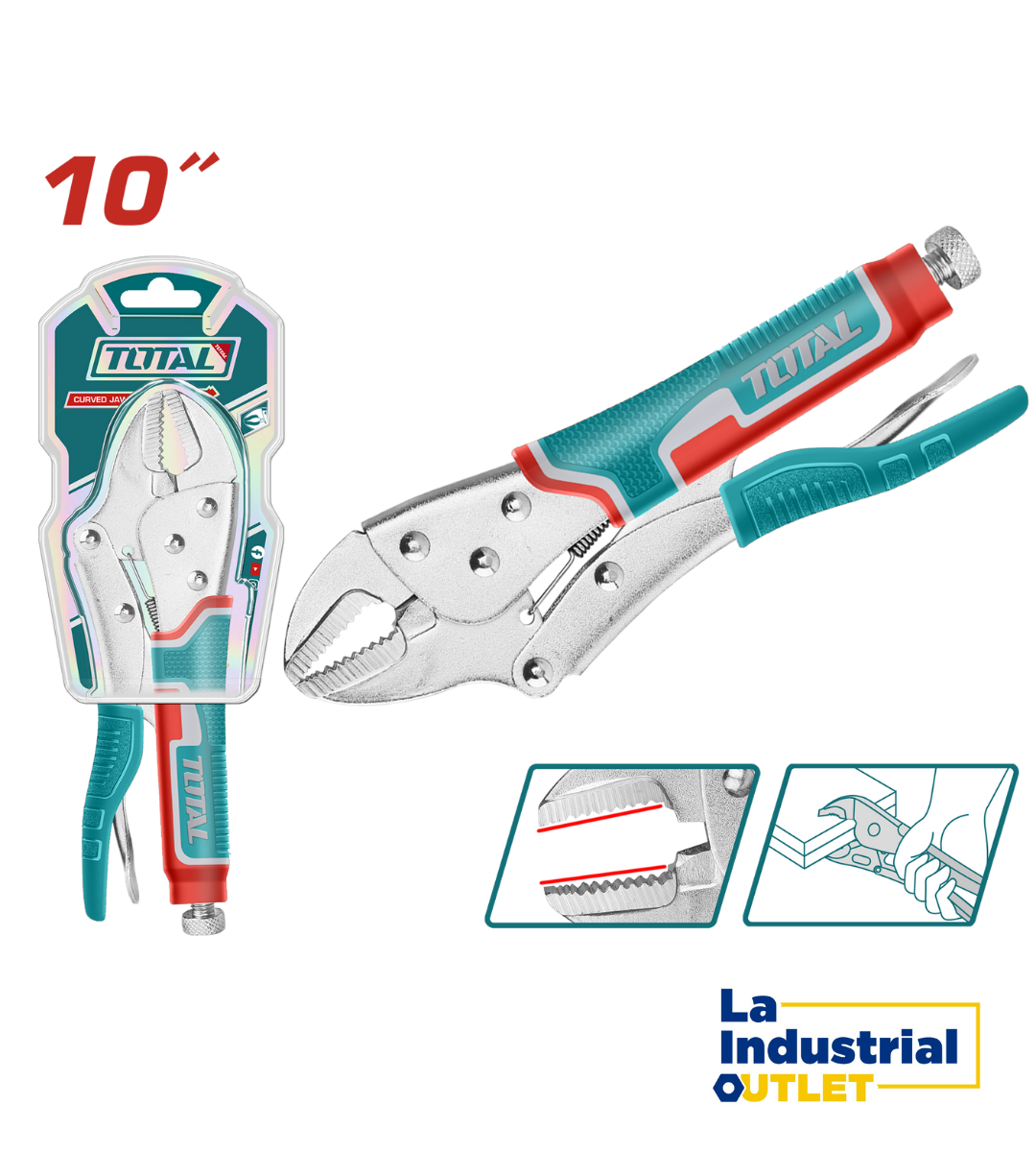 LLAVE CAIMAN 10´ PUNTA PLANA TOTAL