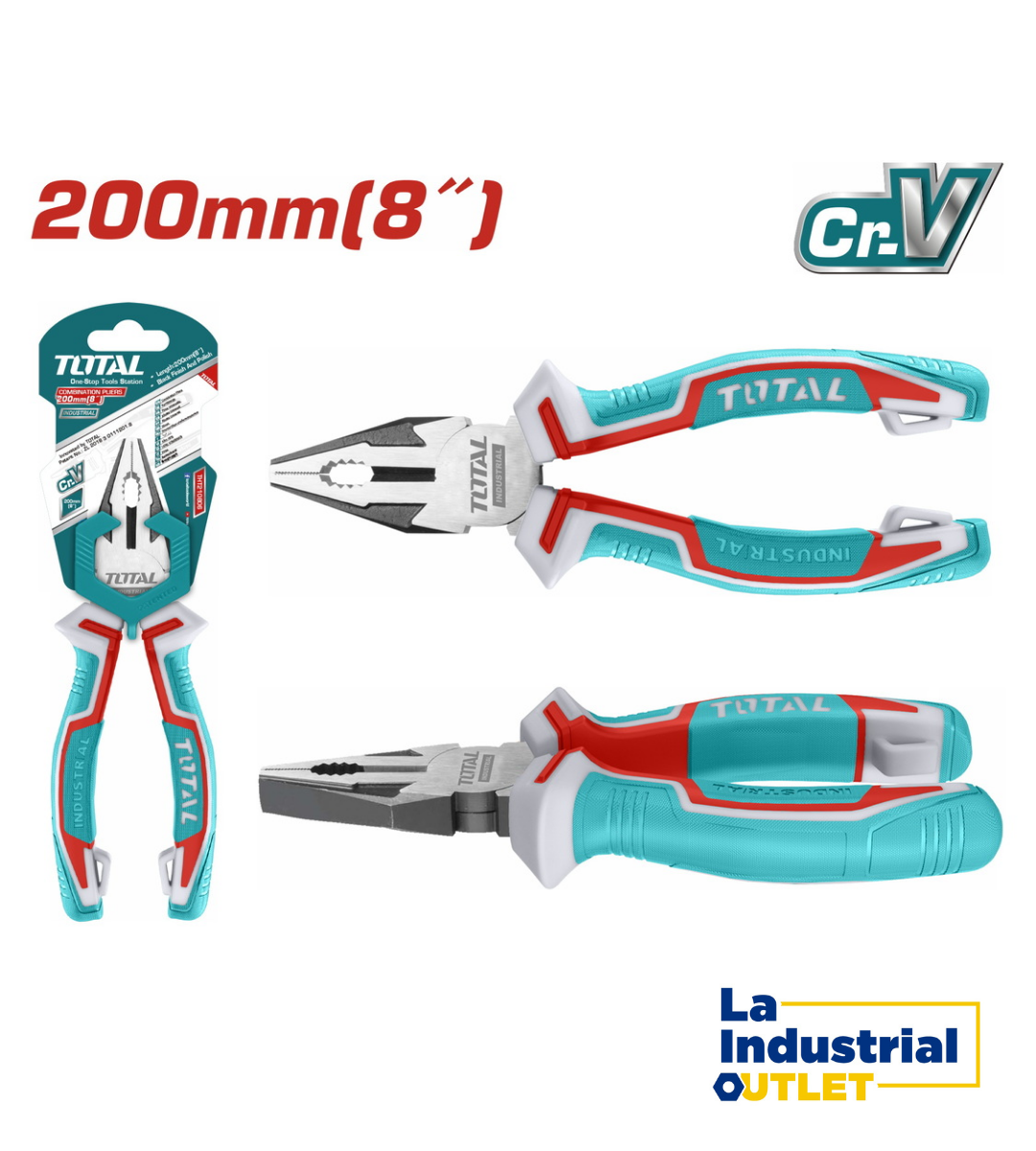 ALICATE UNIVERSAL 8´ CR-V TOTAL