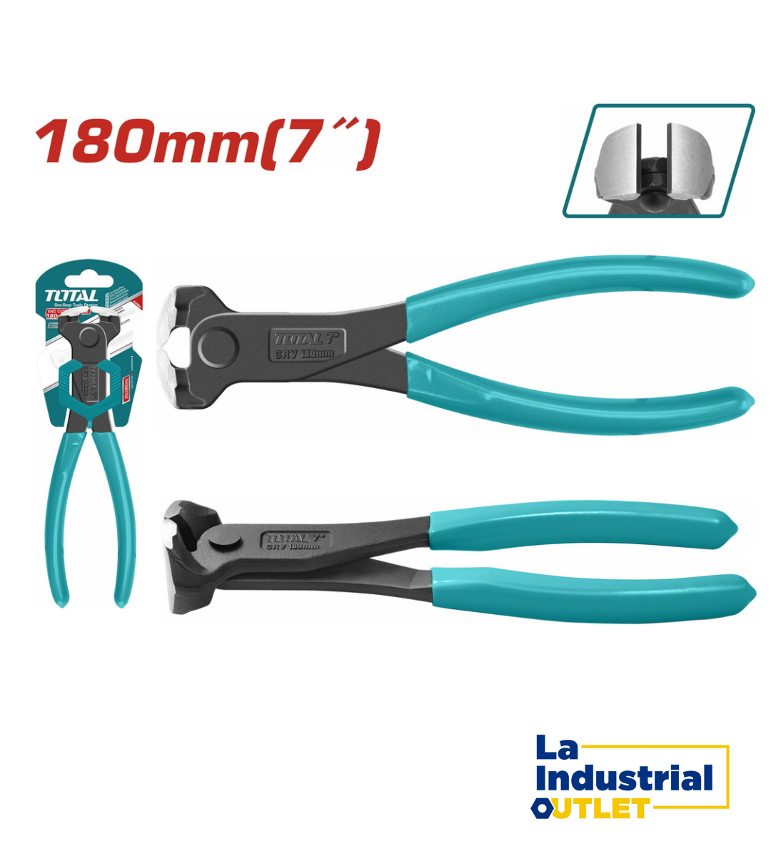 ALICATE DE CORTE FRONTAL 7´ TOTAL