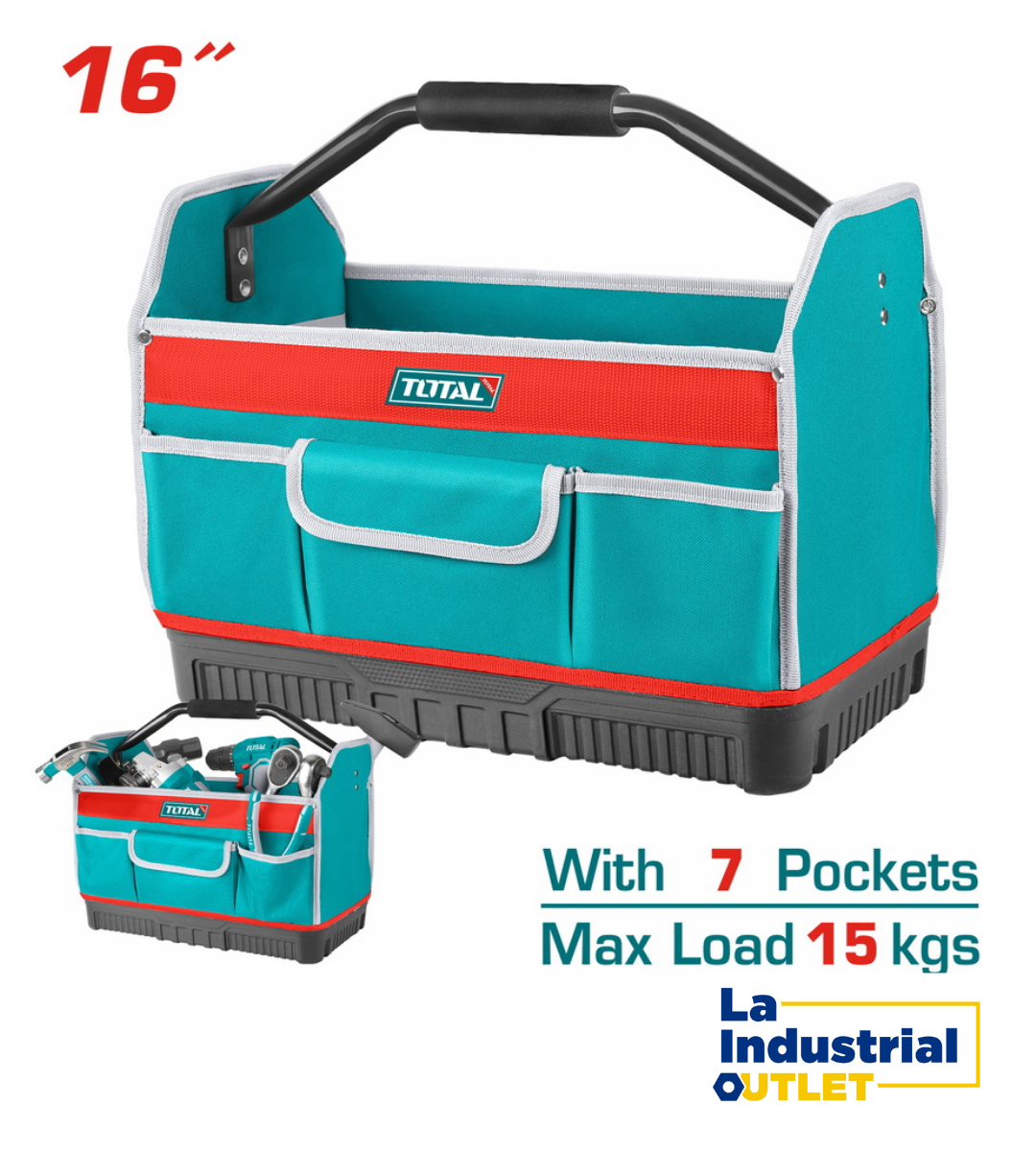BOLSO HERRAMIENTA 16´ TOTAL