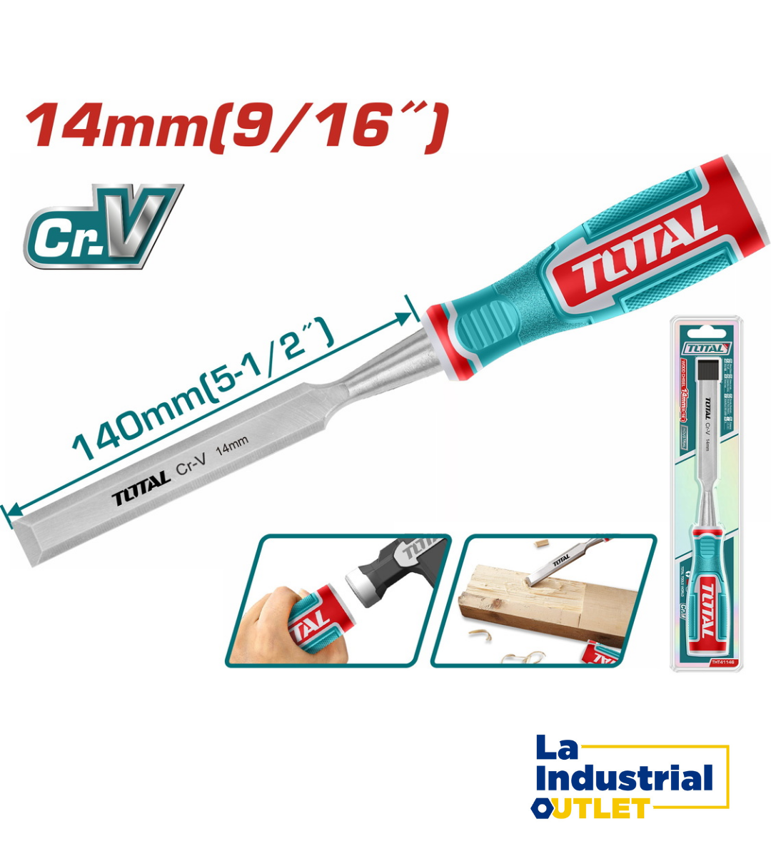 FORMON 14MM P/ MADERA TOTAL