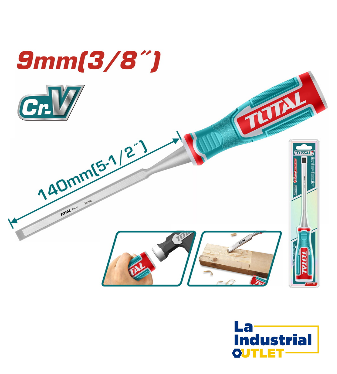 FORMON 9MM P/MADERA TOTAL