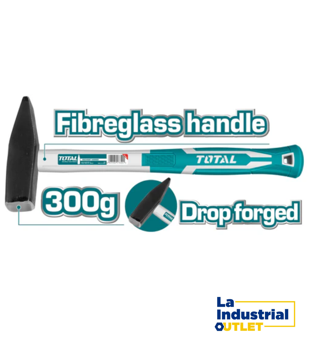 MARTILLO MAQUINISTA 300G TOTAL