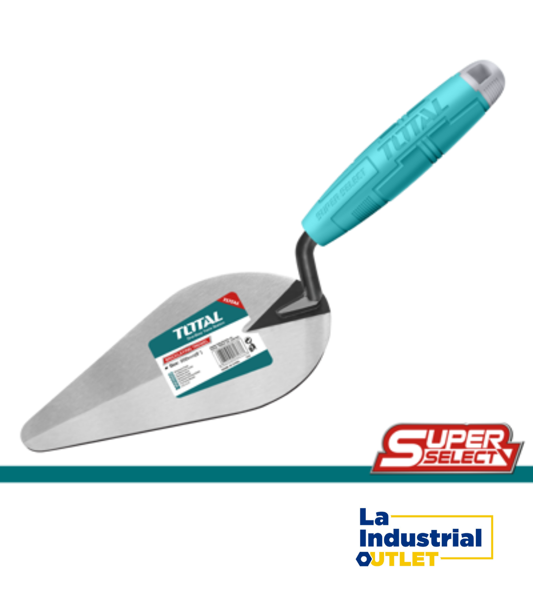 PLANA LENGUETA 8´ MANGO PLASTICO TOTAL