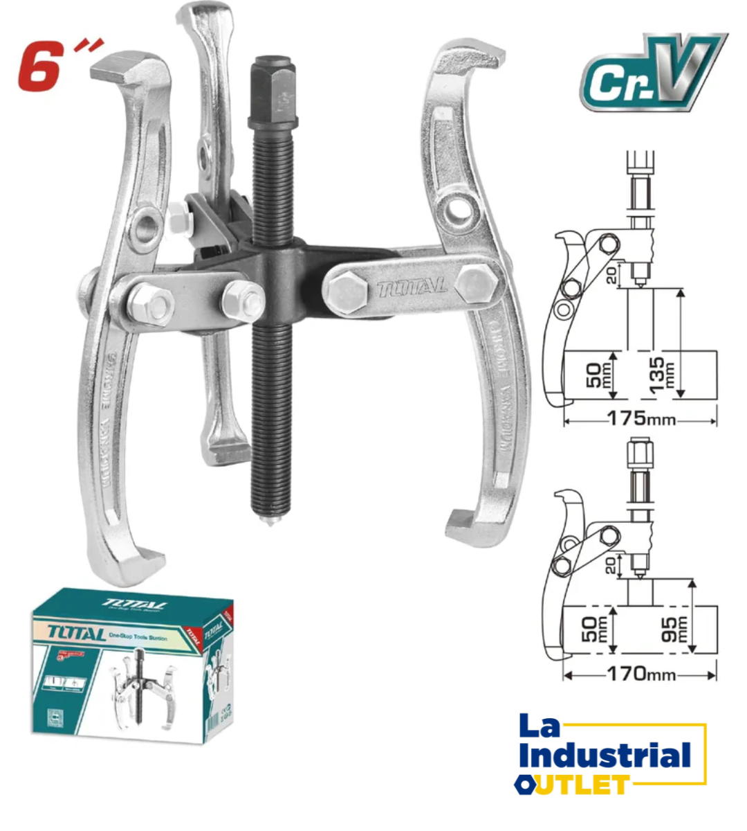 EXTRACTRO RODAMIENTO 6´3 PATAS