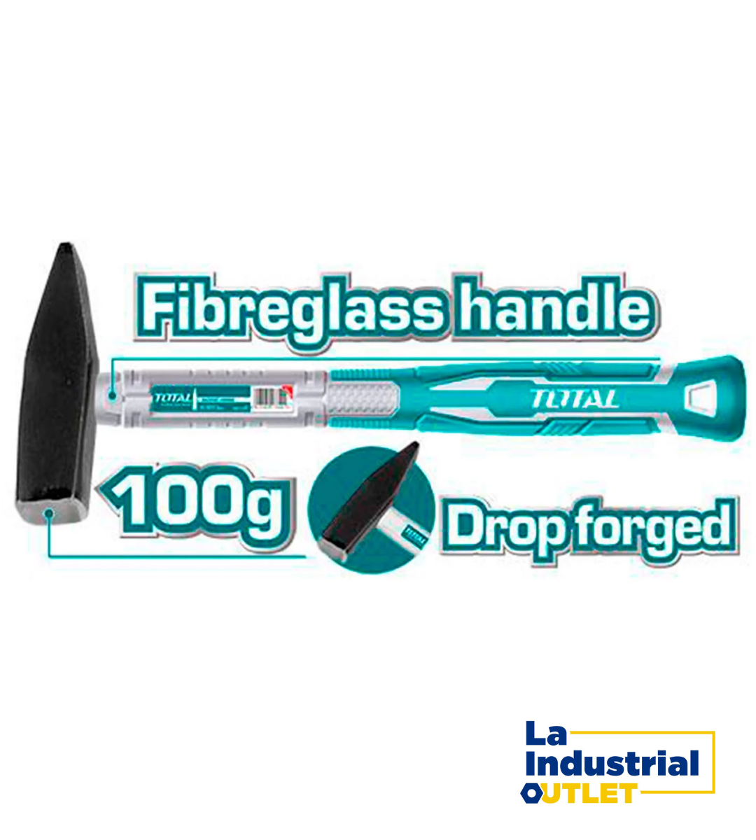 MARTILLO MAQUINISTA 100G TOTAL