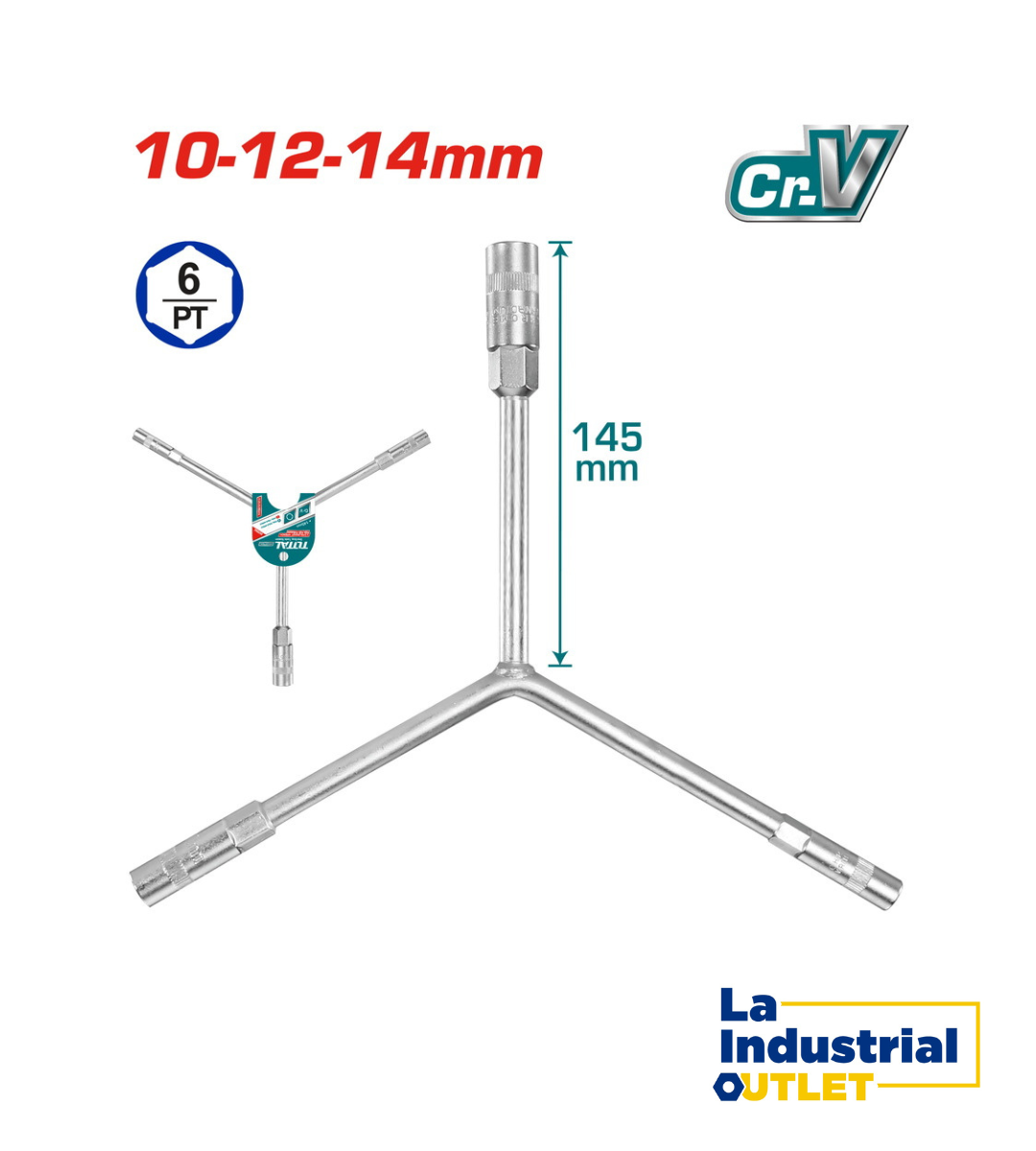 LLAVE TIPO ´Y´ 10-12-14MM TOTAL