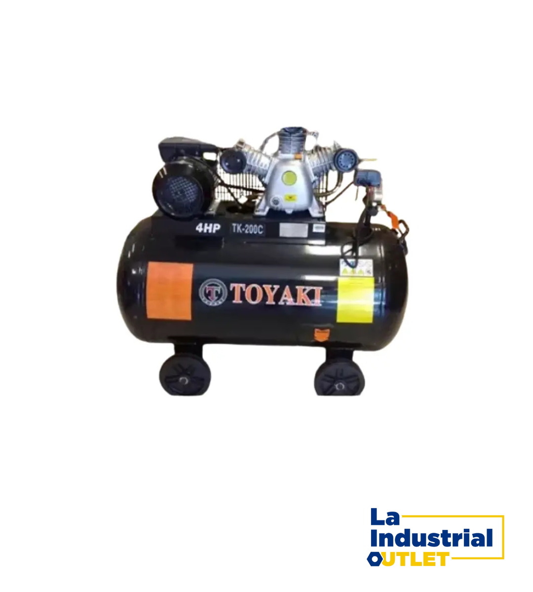 COMPRESOR 200LTS 3HP TOYAKI 200L