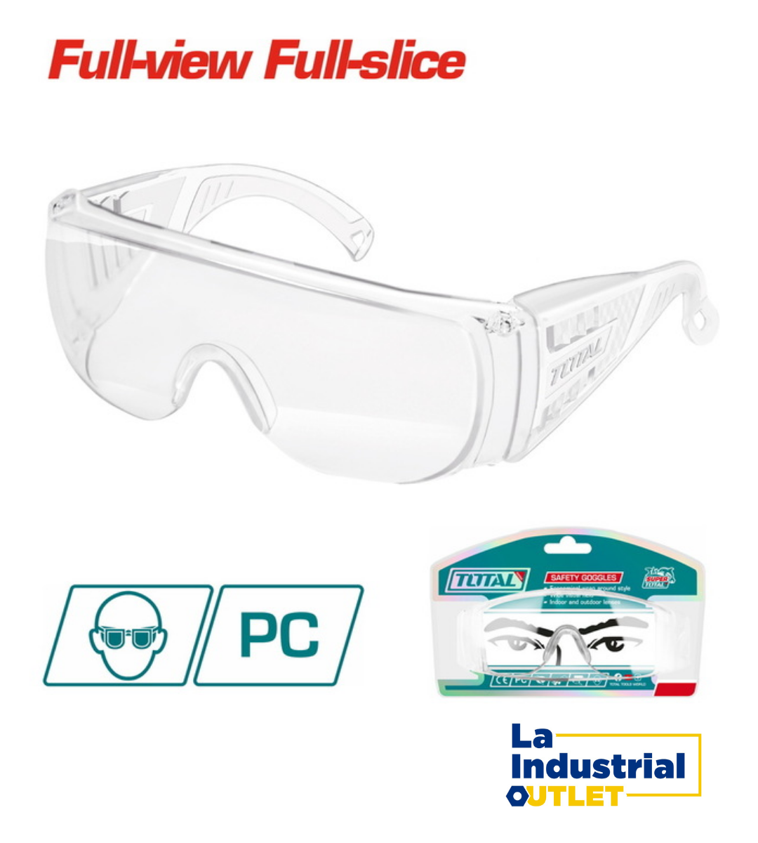 LENTE DE SEGURIDAD 2 TOTAL