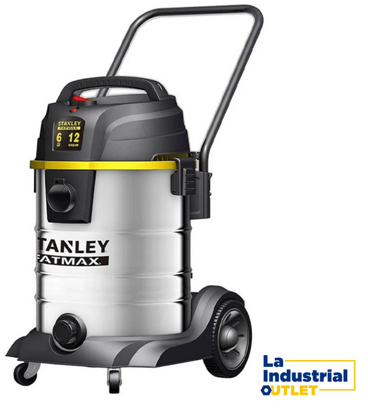 ASPIRADORA ACERO INOX 1200W 45LTS STANLEY