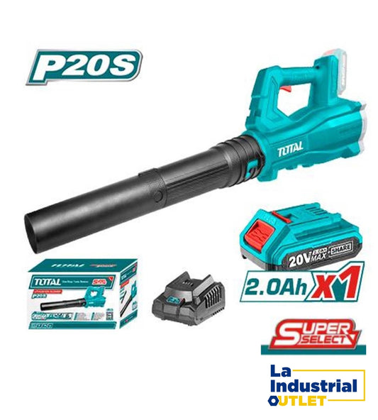 SOPLADOR INALAMBRICO LITIO-ION 20V +BAT Y CAR