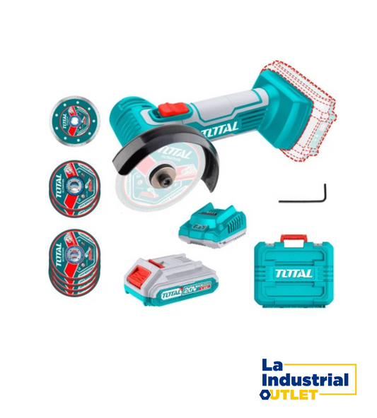 ESMERIL MINI 3´INALAMBRICO 20V TOTAL