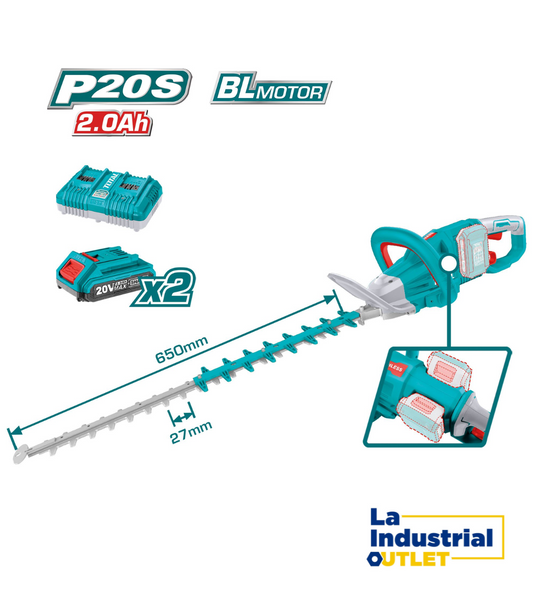 CORTACETOS INALAMBR 40V 25PULGD + CARGD Y BAT
