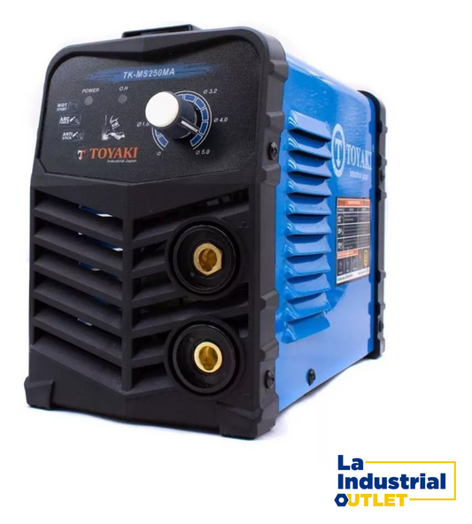 MAQUINA DE SOLDAR 250AMP MALETA AZUL TOYAKI