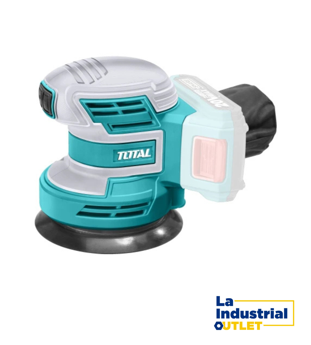 LIJADORA ORBITAL INALAM. 20V 125MM LITIO TOTAL