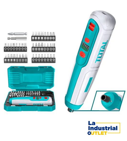 DESTORNILLADOR INALAMBRICO LITIO-ION 4V 1/4´