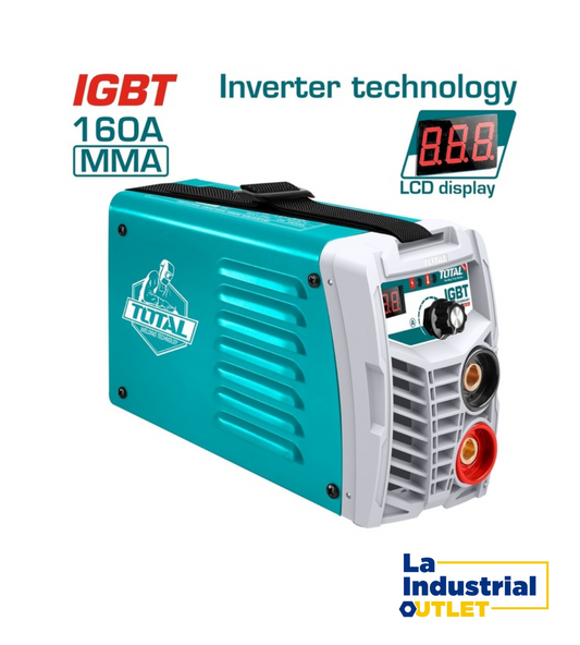 MAQUINA DE SOLDAR 160AMP TOTAL