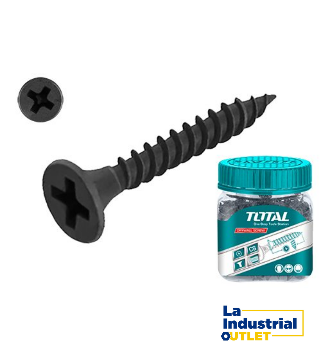 TORNILLO YESO POR 150PCS ST3.5X38MM ROSCA FINA